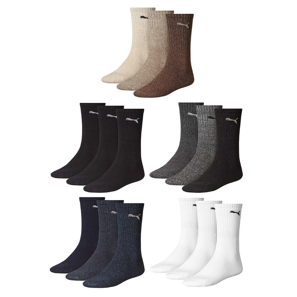 Чорапи Puma Sports Crew Socks Pack of 3