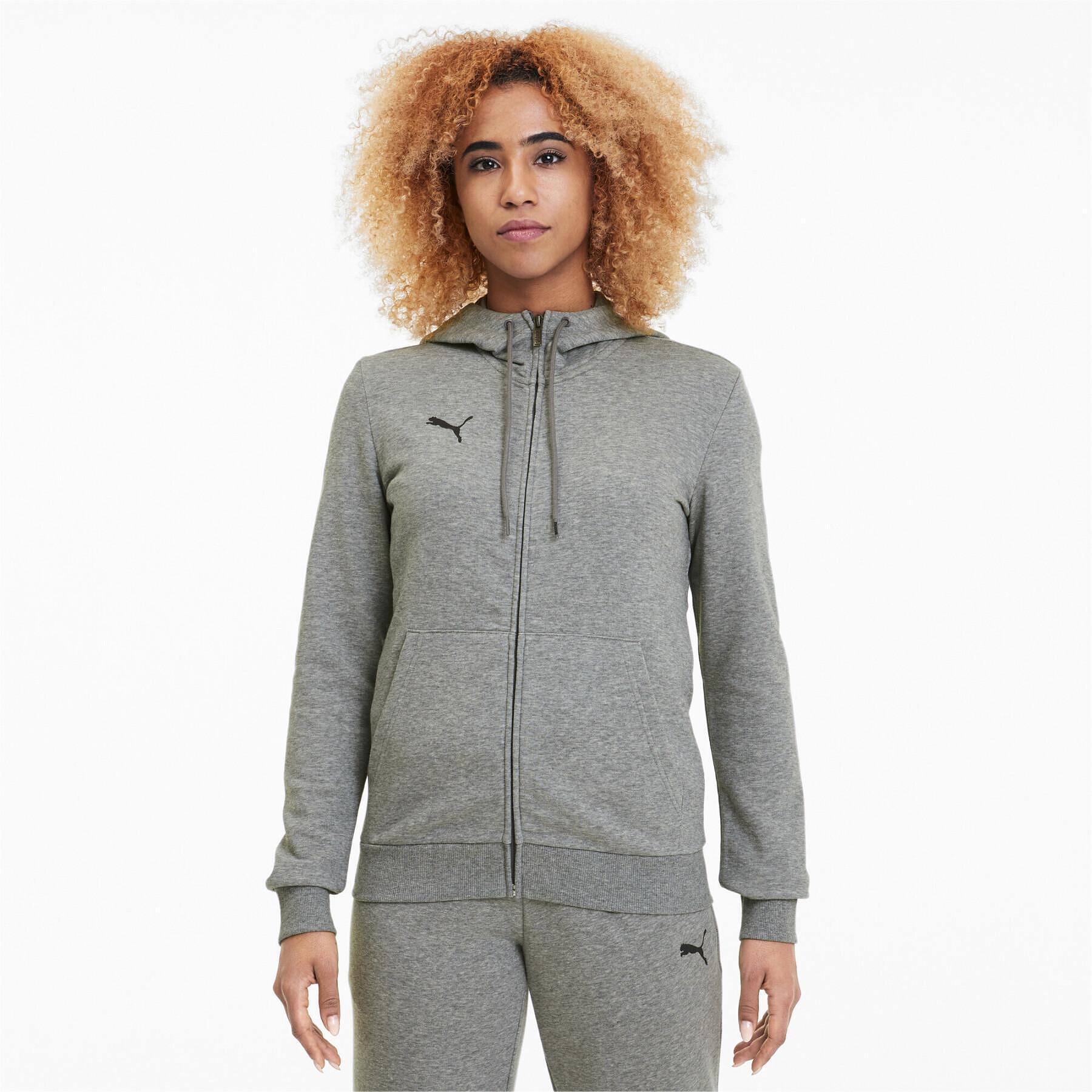 Дамски суитшърт Puma teamGOAL 23 Casuals Hooded Jkt