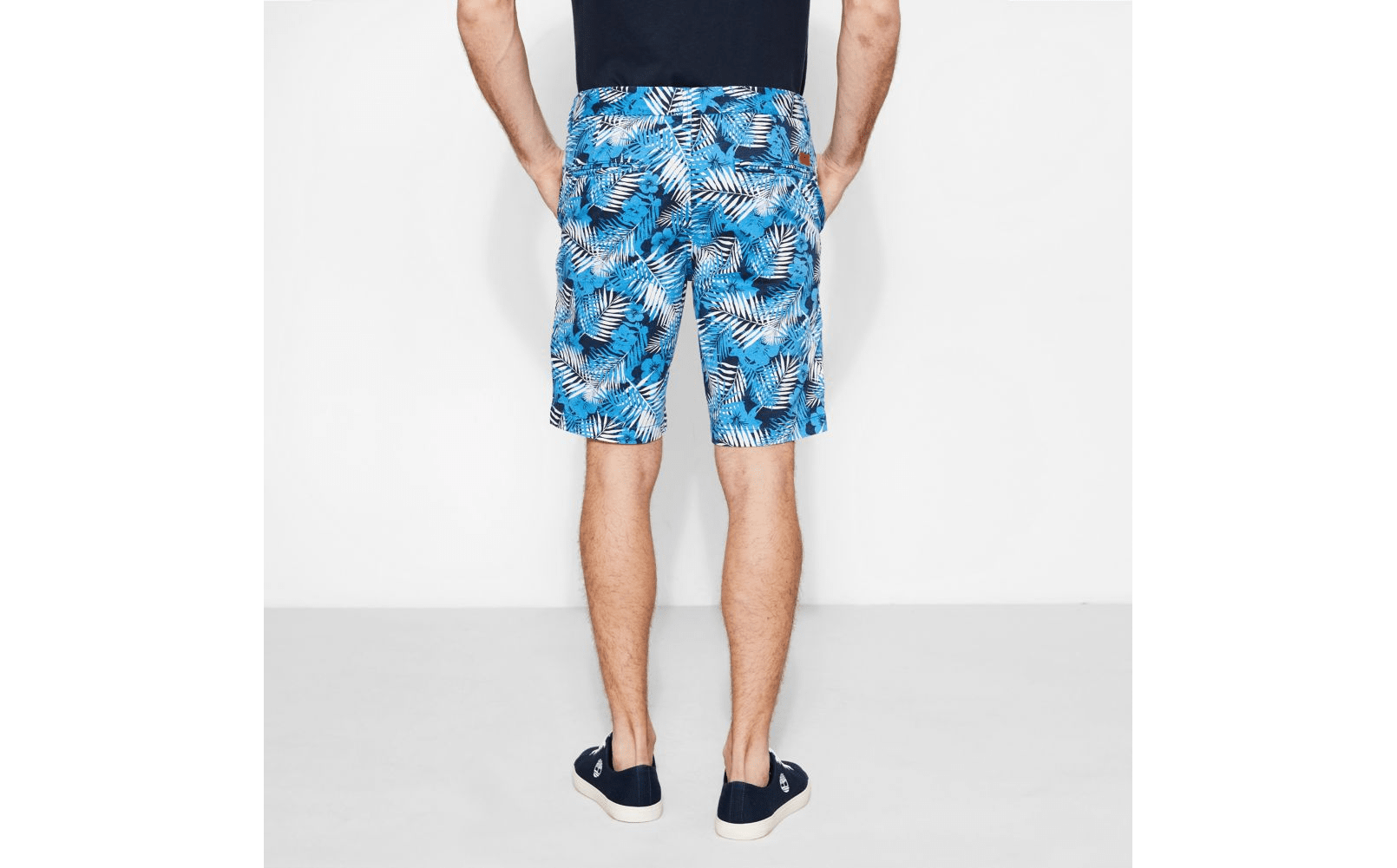 Къси панталони Timberland Sqm Lk AOP Chino Shrt