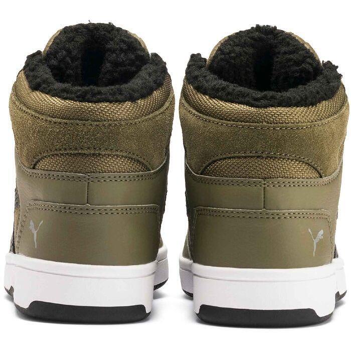 Юношески кецове Puma Rebound Layup Fur SD Jr